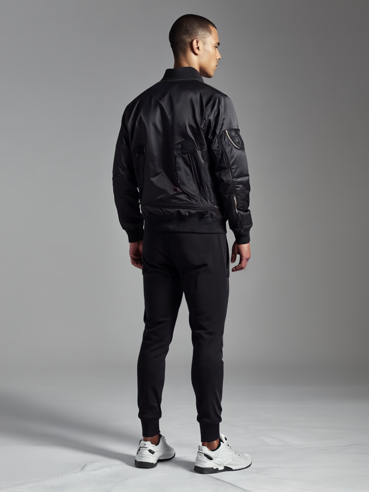 Core Bomber Jacket Black