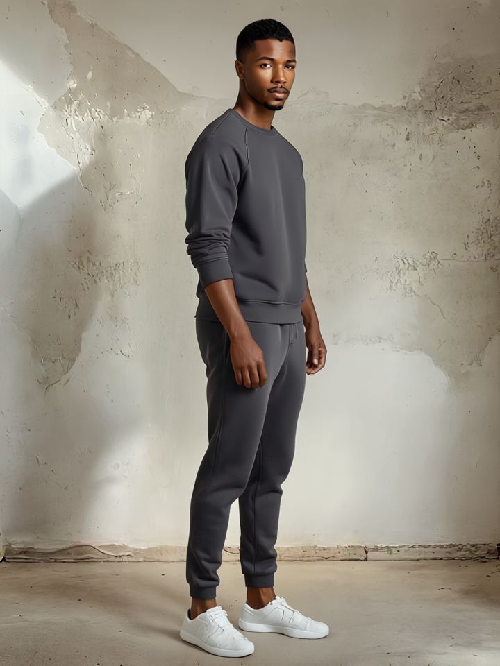 The Icon Crew Sweater Grey