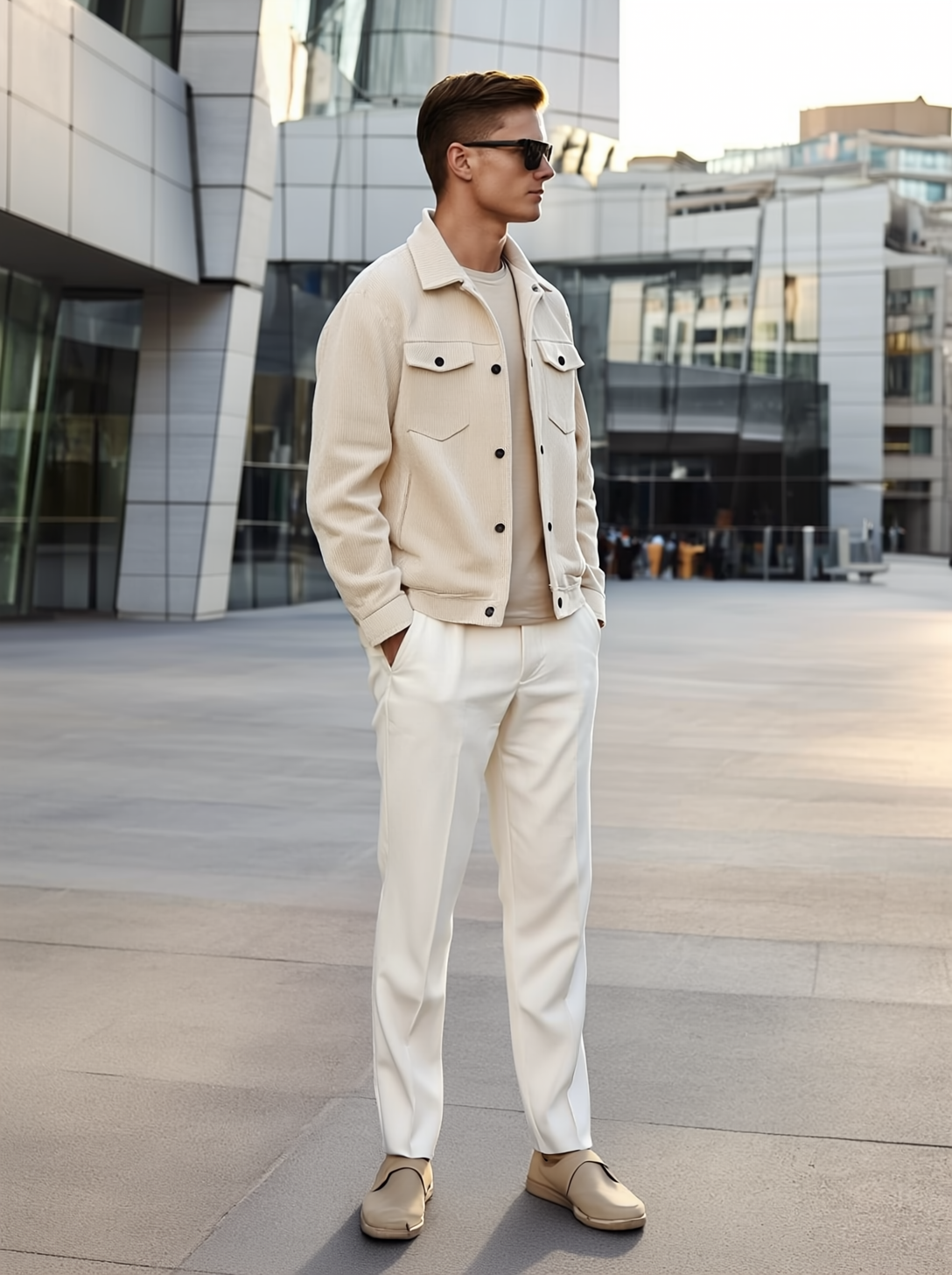 FYANO Terra Cord Jacket Khaki
