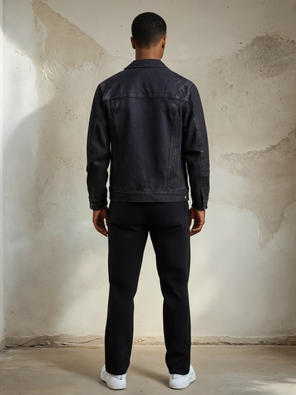 The Noir Denim Jacket