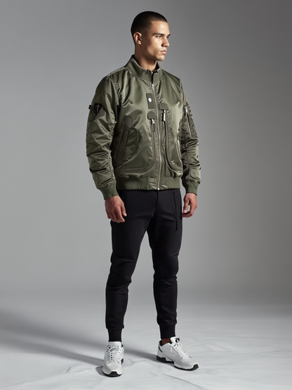 Core Bomber Jacket Army Green