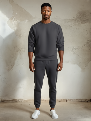 The Icon Crew Sweater Grey