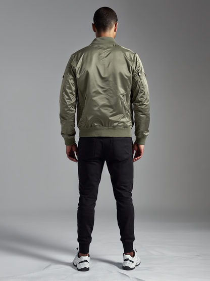 Core Bomber Jacket Army Green