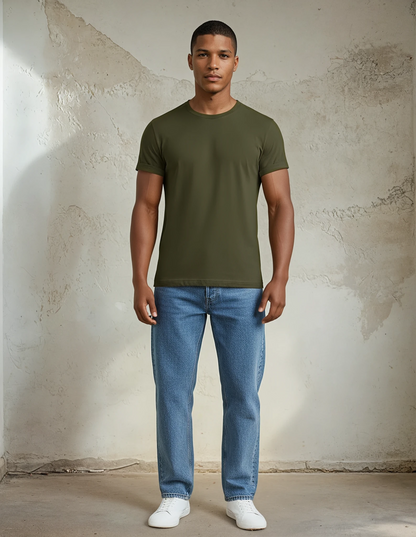The Essential Tee Army Green